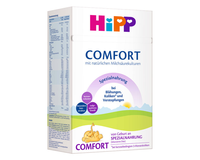 HiPP Comfort – Specialty Formula 0-12 months, German Version (600g)