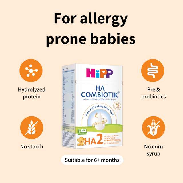 TEST HiPP Combiotik Stage X – Hypoallergenic Formula X+ months, German Version (XXXg)