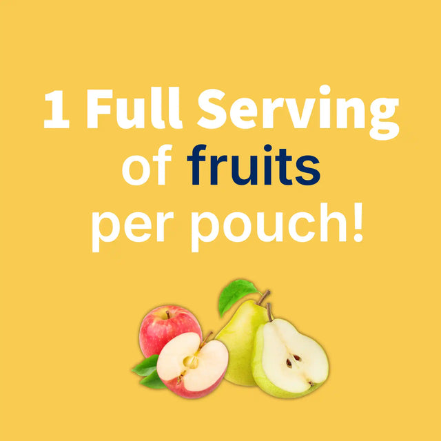 HiPP Apple, Pear & Banana – Organic Fruit Pouches 12+ months (100g)