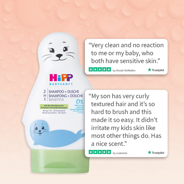 HiPP Hair & Body Wash – For Sensitive Baby Skin (200ml)