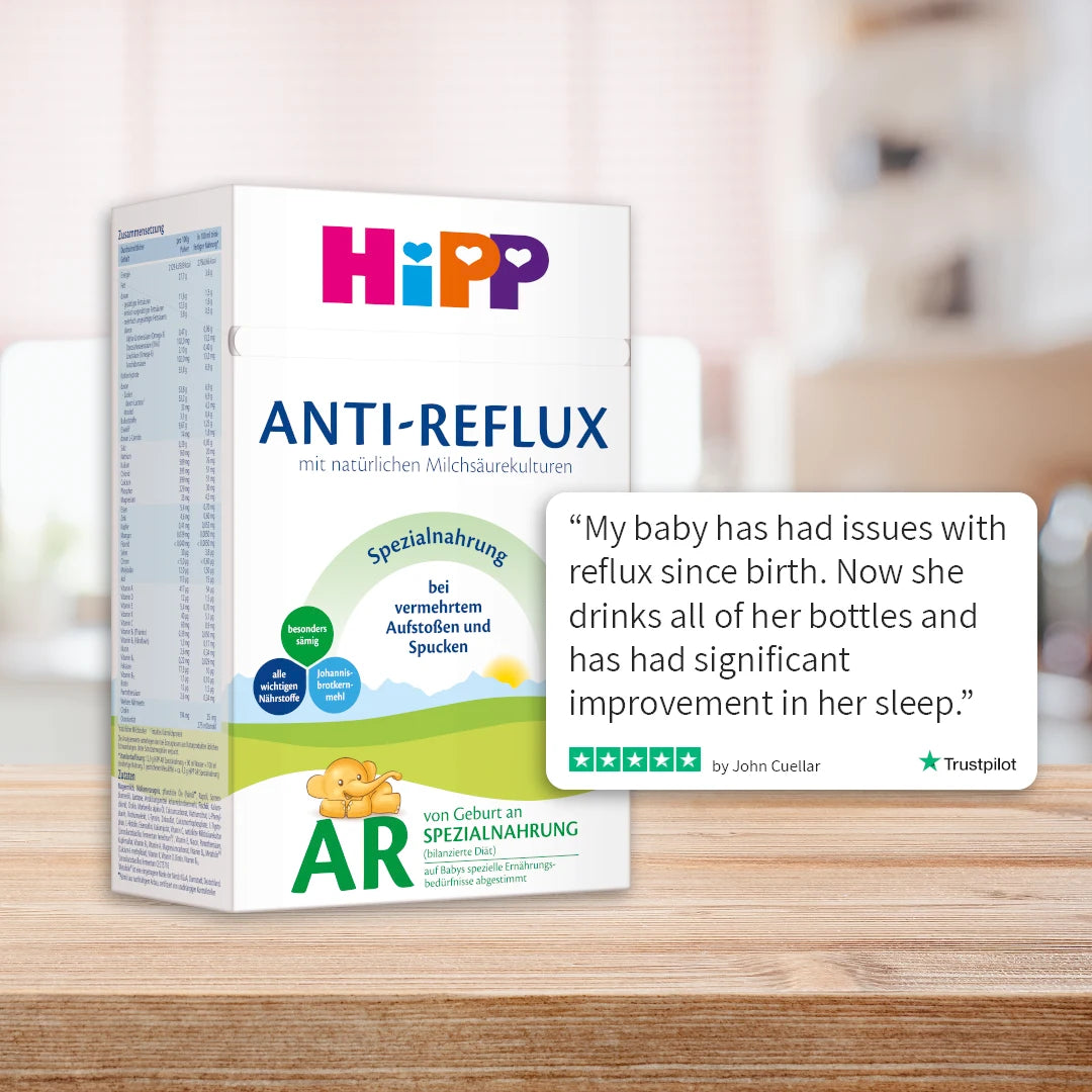 HiPP Anti-Reflux – Specialty Formula 0-12 months, German Version (600g)