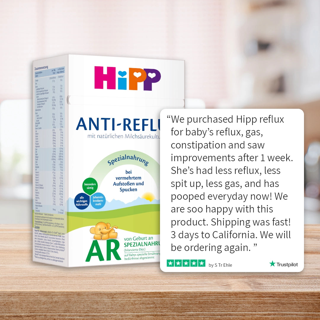 HiPP Anti-Reflux – Specialty Formula 0-12 months, German Version (600g)