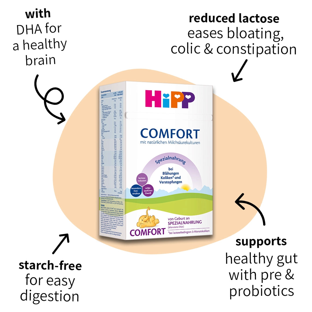 HiPP Comfort – Specialty Formula 0-12 months, German Version (600g)