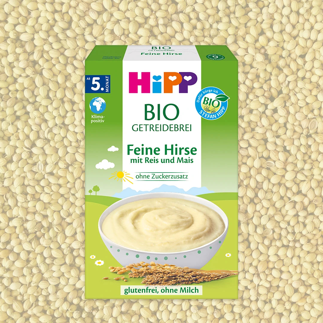 HiPP Millet with Rice & Corn – Organic Cereal Porridge 5+ months (200g)