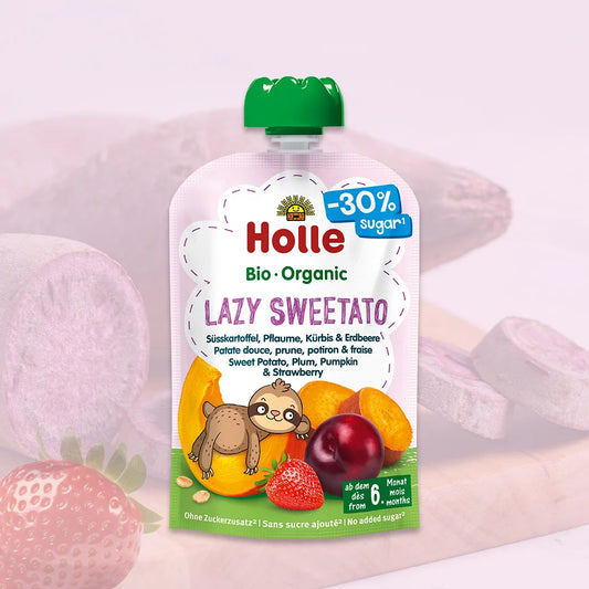 Holle Lazy Sweetato - Organic Veggie Pouches 6+ months (100g)
