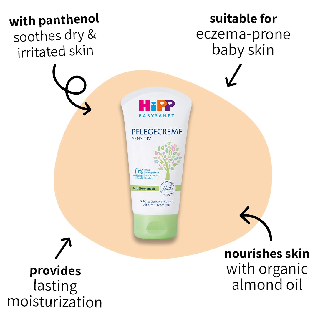 HiPP Face & Body Cream – For Sensitive Baby Skin (75ml)