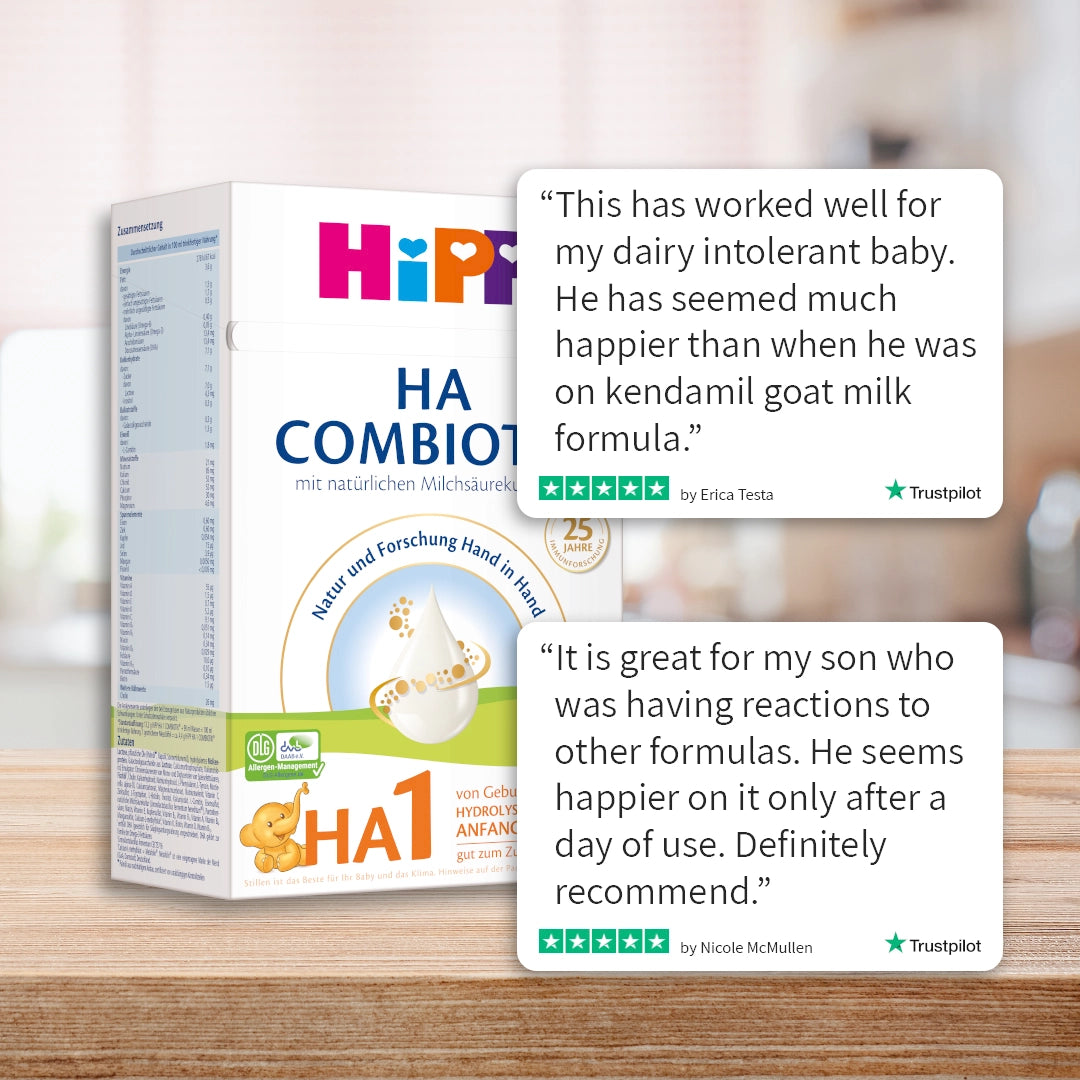 Ha Formula HiPP HA Combiotik Stage 1 – Hypoallergenic Formula 0-6 months, German ...