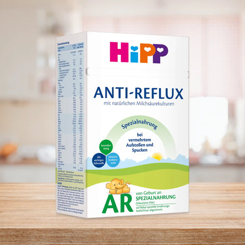 HiPP Anti-Reflux formula box, German version, 600 g, specialty formula from birth