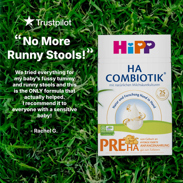 HiPP HA Combiotik PRE – Hypoallergenic Formula 0-6 months, German Version (600g)