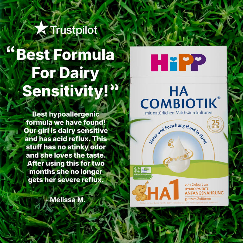 HiPP HA Combiotik Stage 1 – Hypoallergenic Formula 0-6 months, German Version (600g)