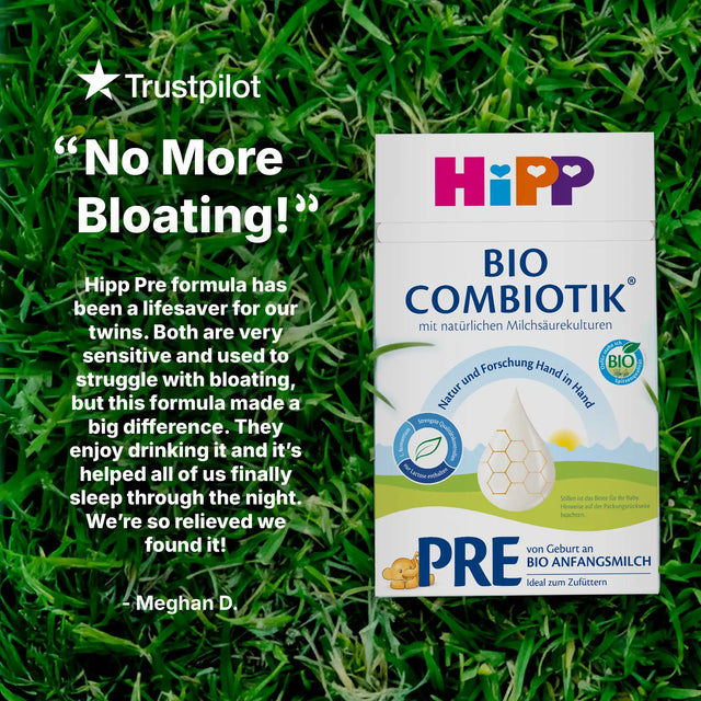 HiPP Combiotik PRE – Organic Cow Milk Formula 0-6 months, German Version (600g)