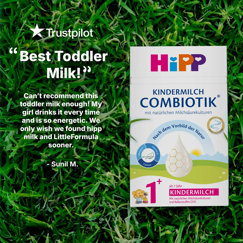 HiPP Combiotik 1+ year – Organic Cow Milk Formula 1+ year, German Version (600g)