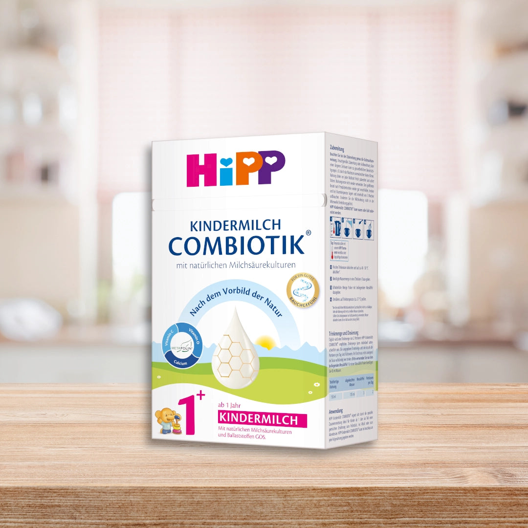 HiPP Combiotik 1+ year – Organic Cow Milk Formula 1+ year, German Version (600g)