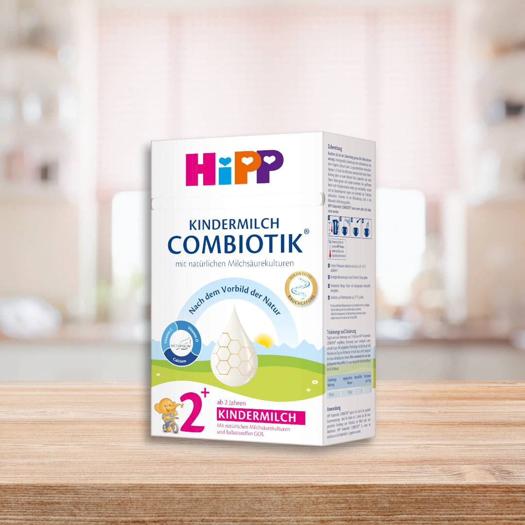 HiPP Combiotik 2+ years – Organic Cow Milk Formula 2+ years, German Version (600g)