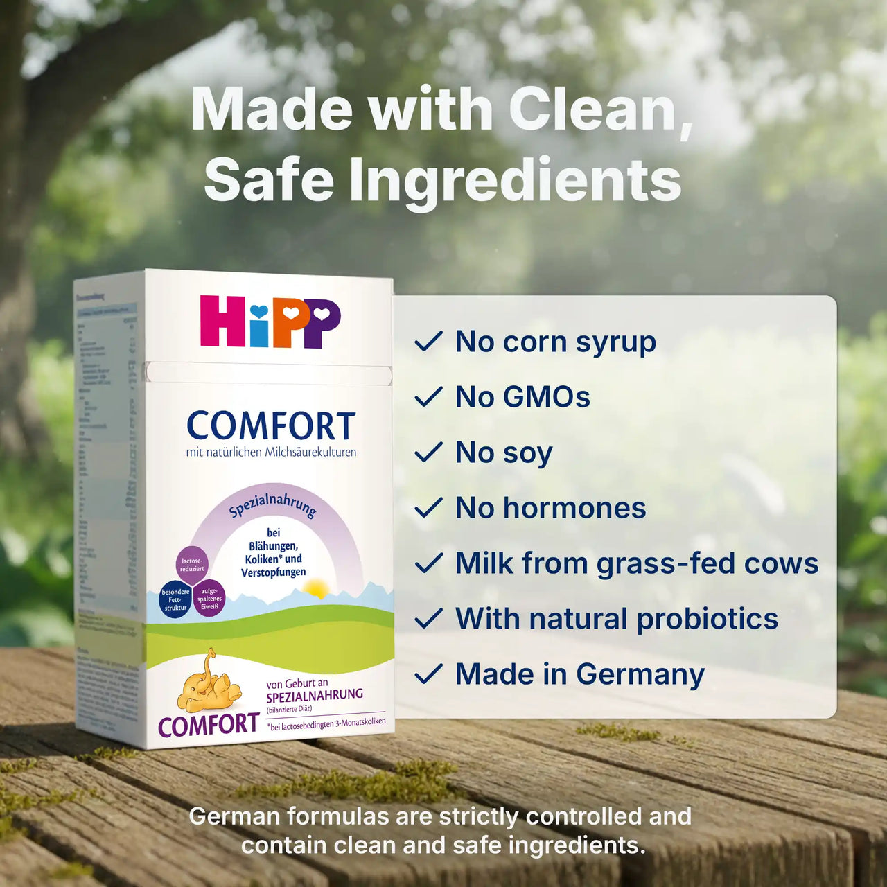 HiPP Comfort – Specialty Formula 0-12 months, German Version (600g)