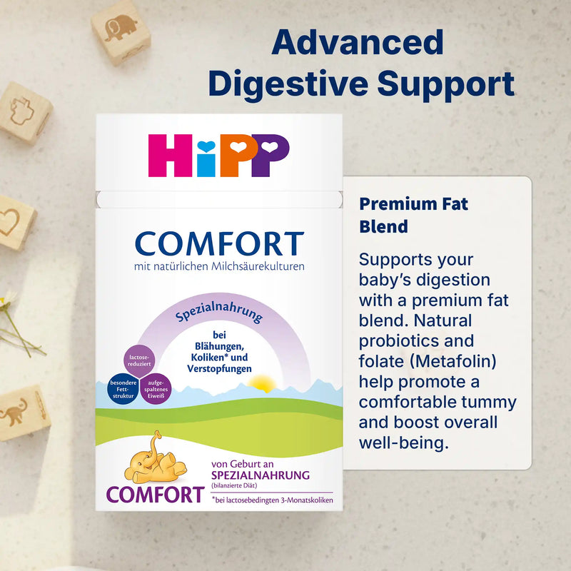 HiPP Comfort – Specialty Formula 0-12 months, German Version (600g)