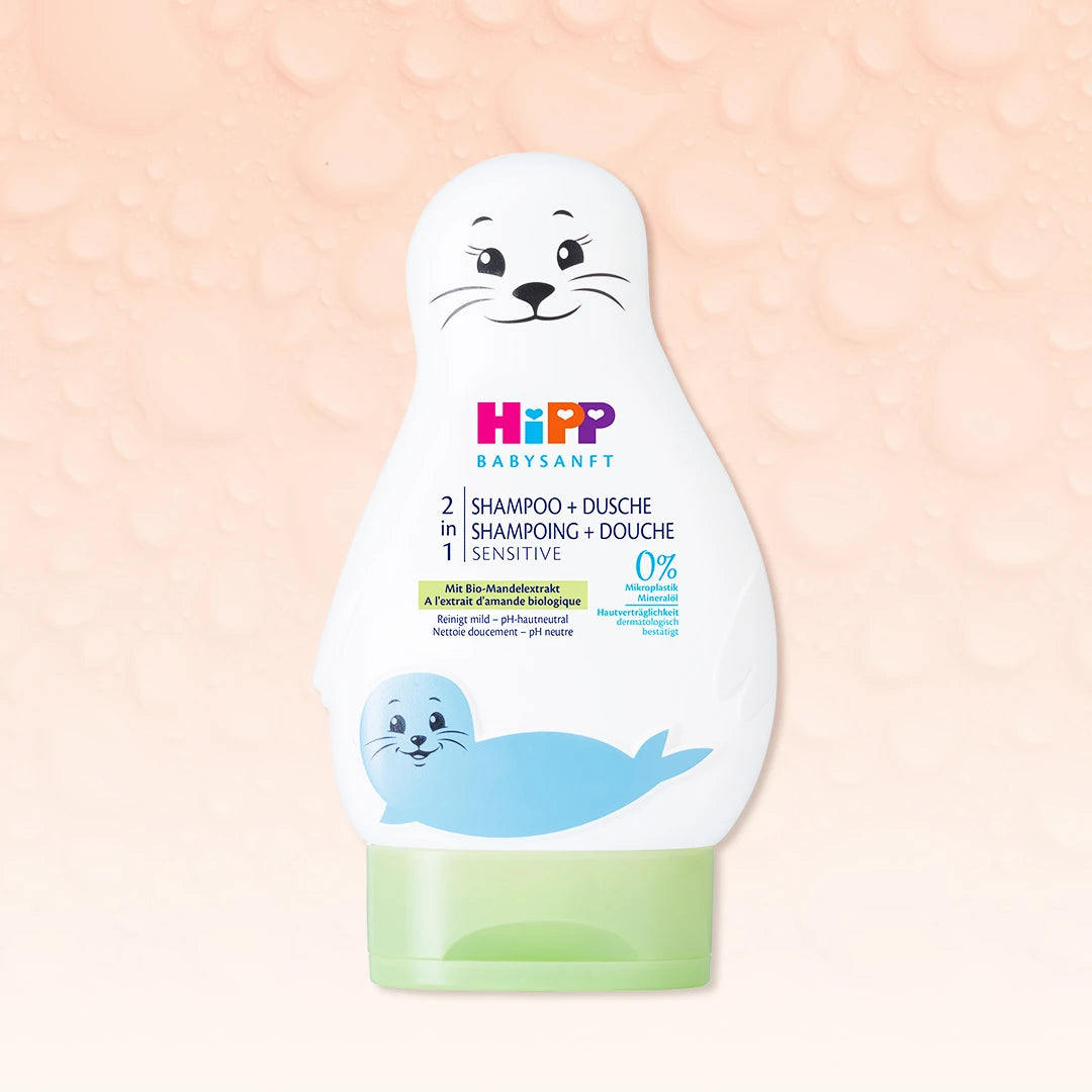 HiPP Hair & Body Wash – For Sensitive Baby Skin (200ml)