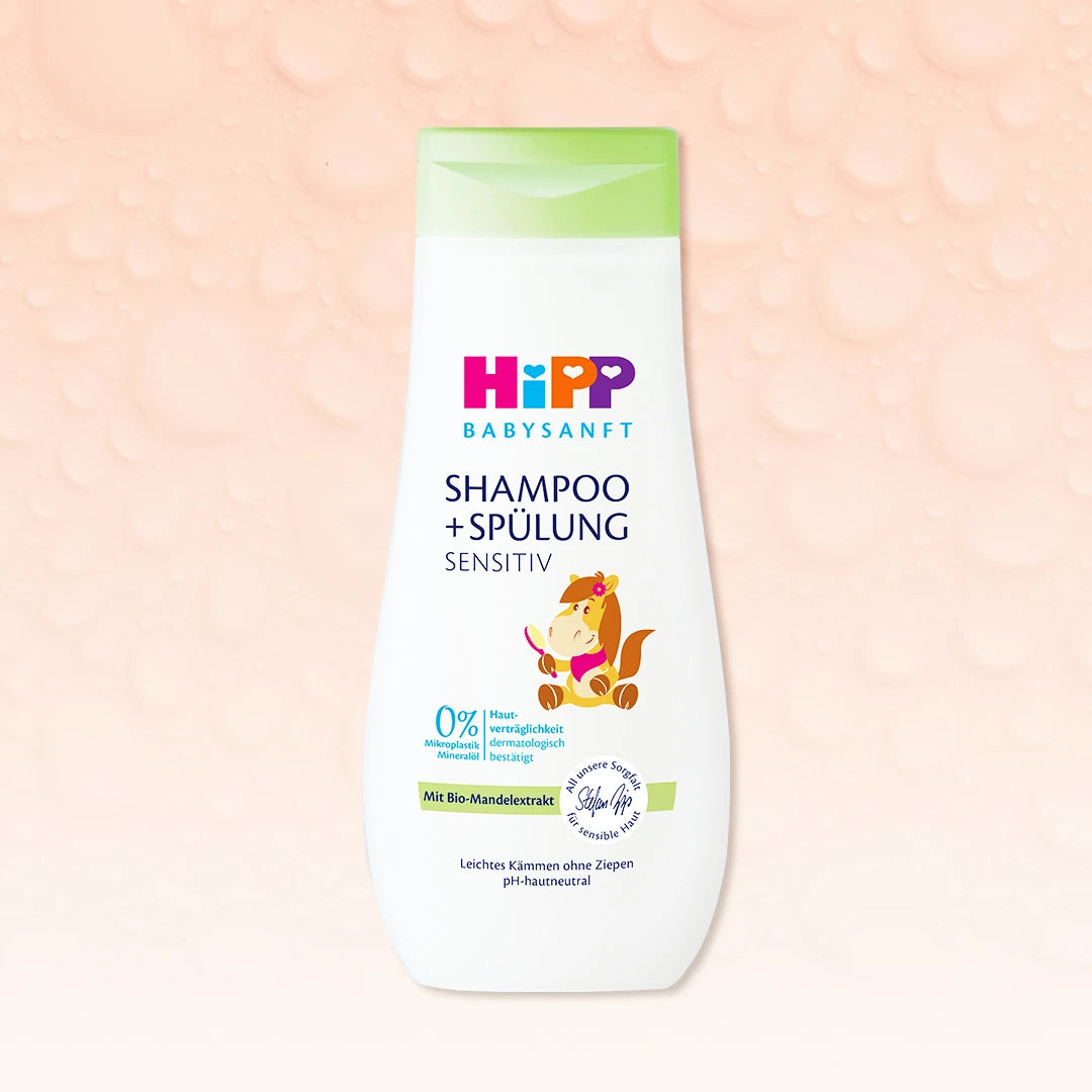 HiPP Shampoo & Conditioner – For Sensitive Baby Skin (200ml)