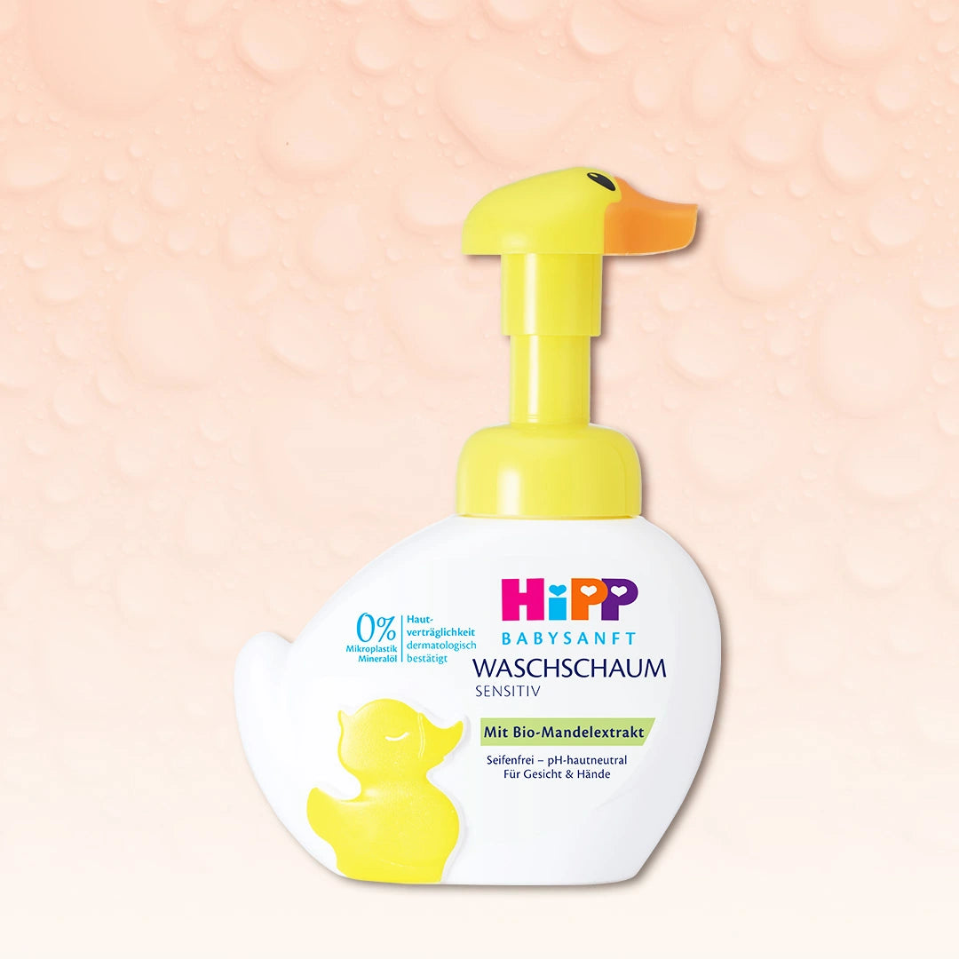 HiPP Foaming Face & Hands Wash – For Sensitive Baby Skin (250ml)