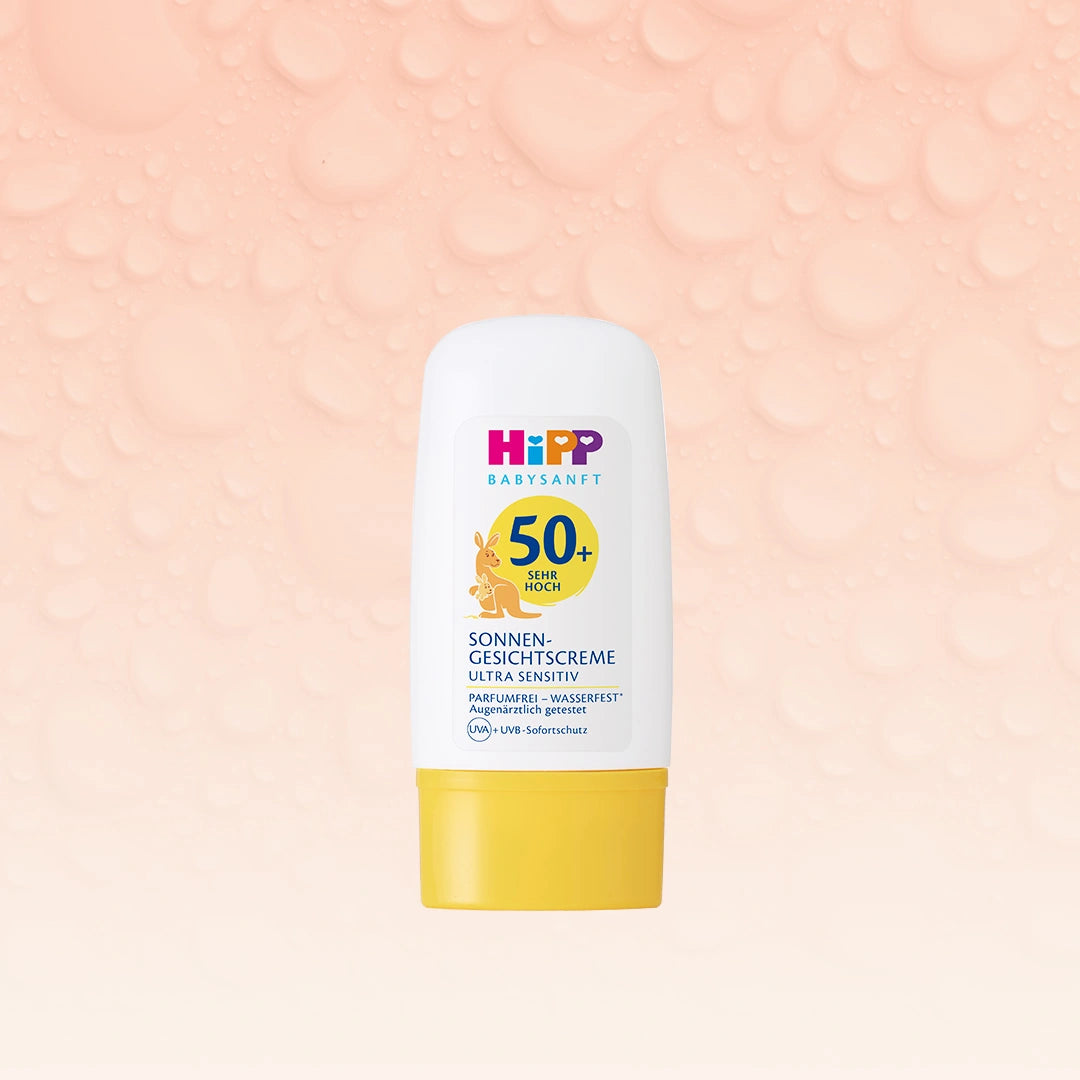 HiPP Baby Face Sunscreen Lotion SPF 50+ | Water Resistant & Ultra Sensitive | 30ml