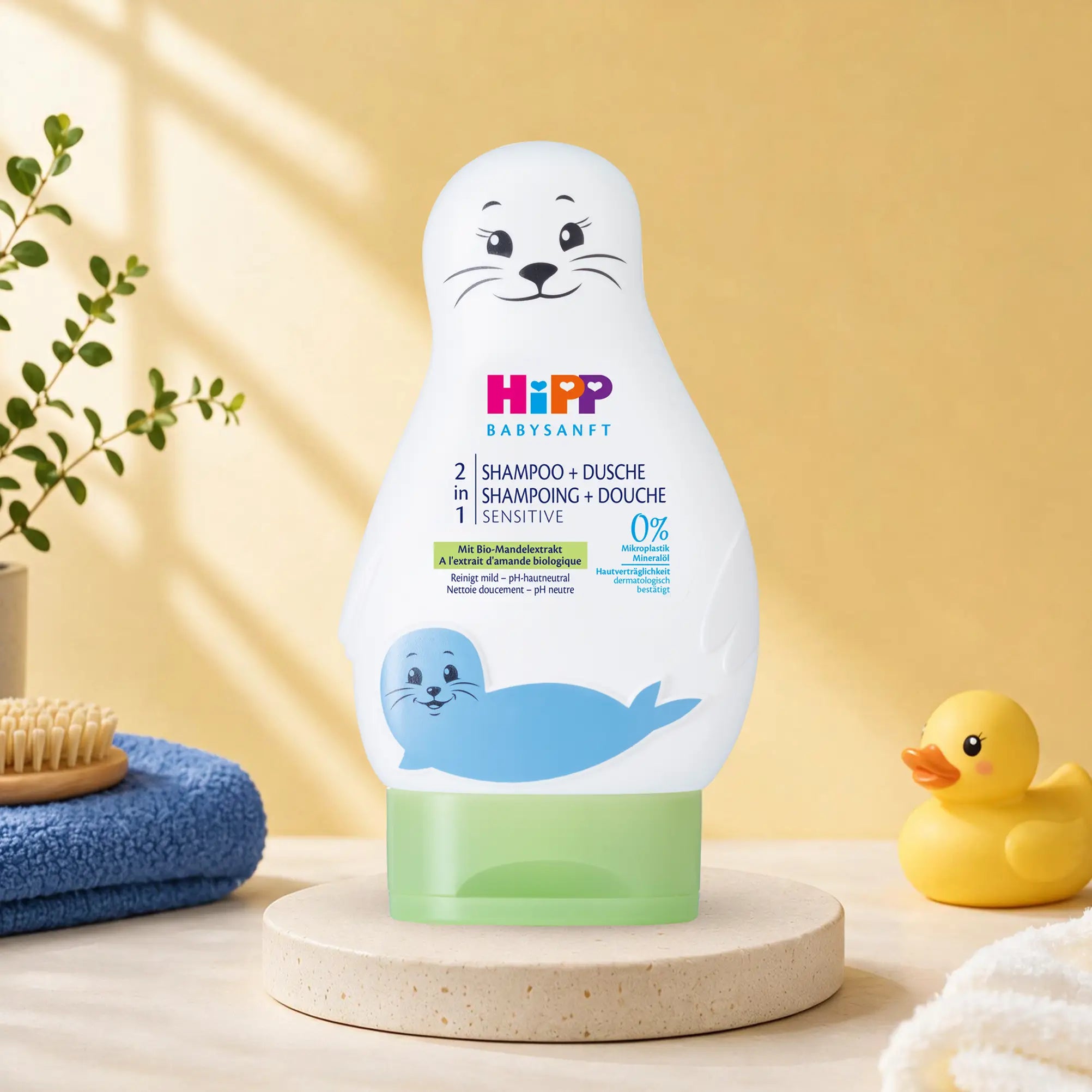 HiPP Hair & Body Wash – For Sensitive Baby Skin (200ml)