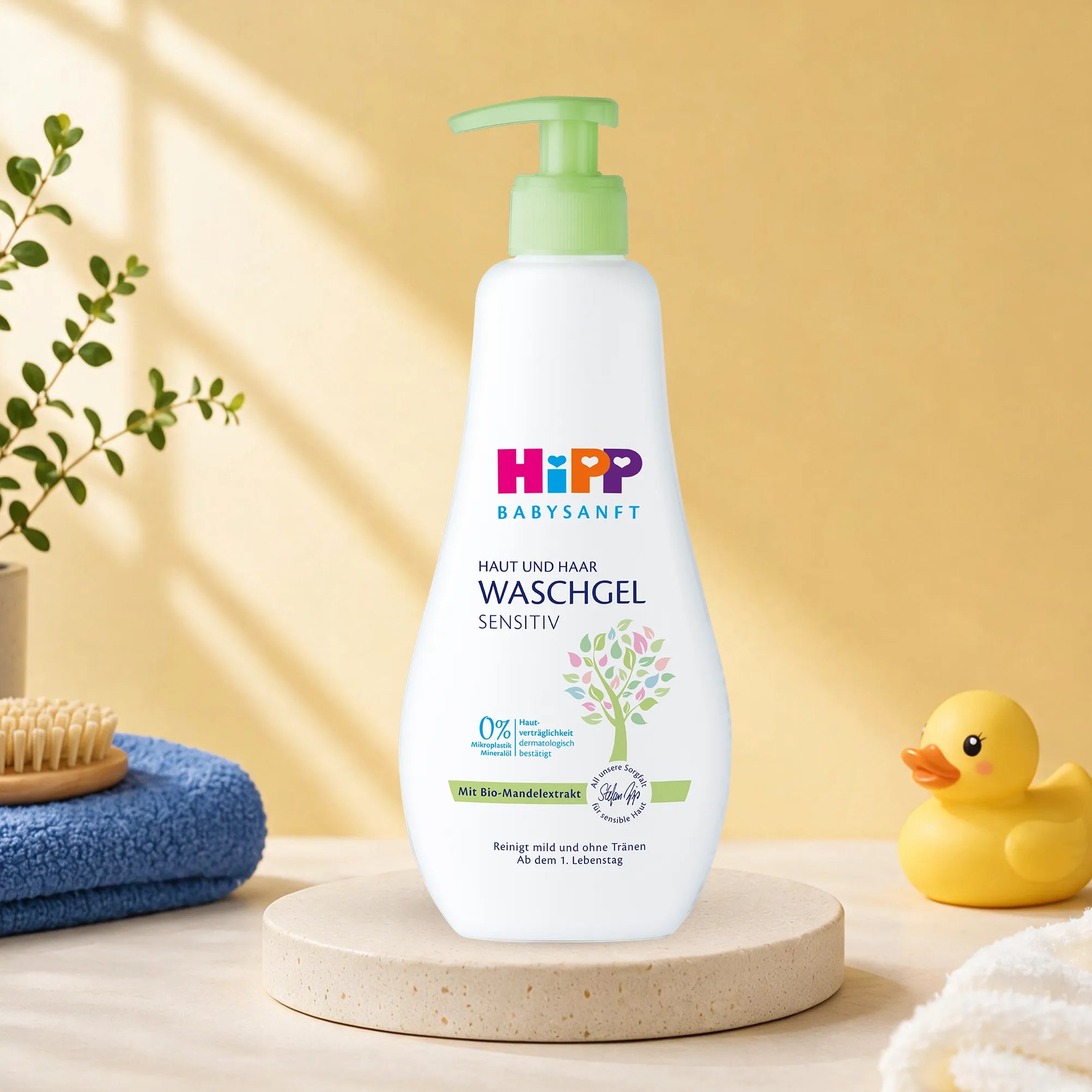 HiPP Body & Hair Wash Value Family Pack – For Sensitive Baby Skin (400ml)