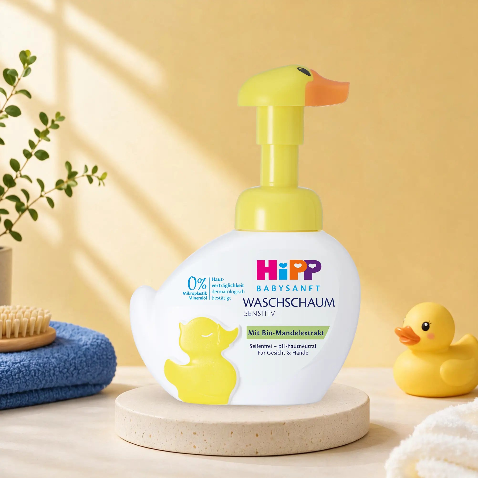 HiPP Foaming Face & Hands Wash – For Sensitive Baby Skin (250ml)