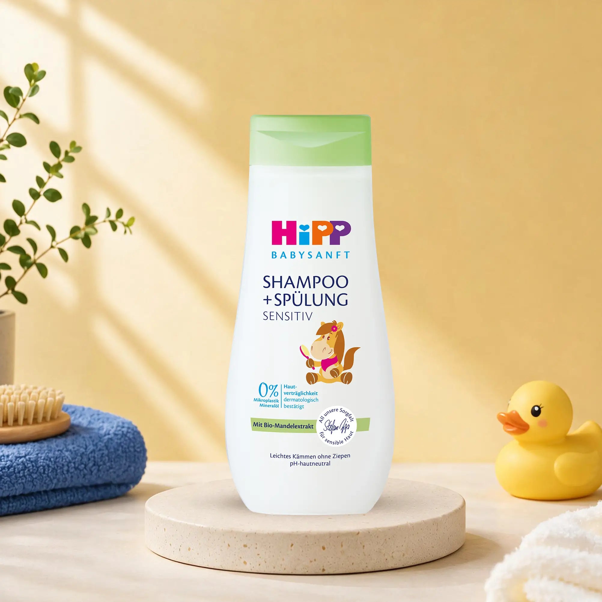 HiPP Shampoo & Conditioner – For Sensitive Baby Skin (200ml)