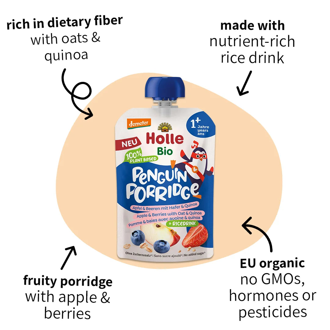 Holle Penguin Porridge Key Benefits