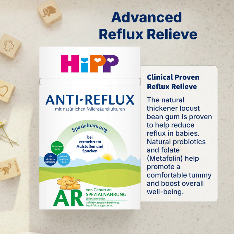 HiPP Anti-Reflux – Specialty Formula 0-12 months, German Version (600g)