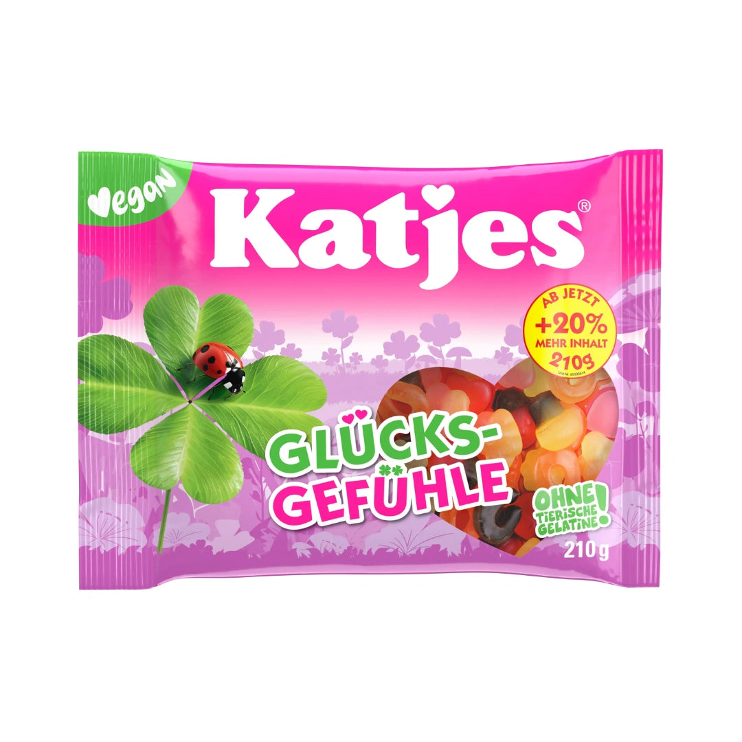 Katjes Happy Feelings Mix 210g/7.41oz (German gummy candy)