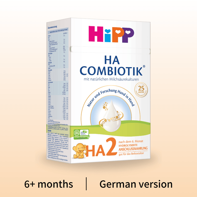 TEST HiPP Combiotik Stage X – Hypoallergenic Formula X+ months, German Version (XXXg)