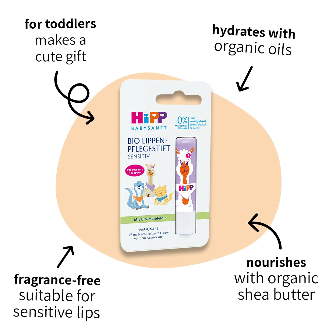 HiPP Toddler Lip Balm – For Sensitive Baby Skin