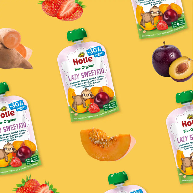 Holle Lazy Sweetato - Organic Veggie Pouches 6+ months (100g)