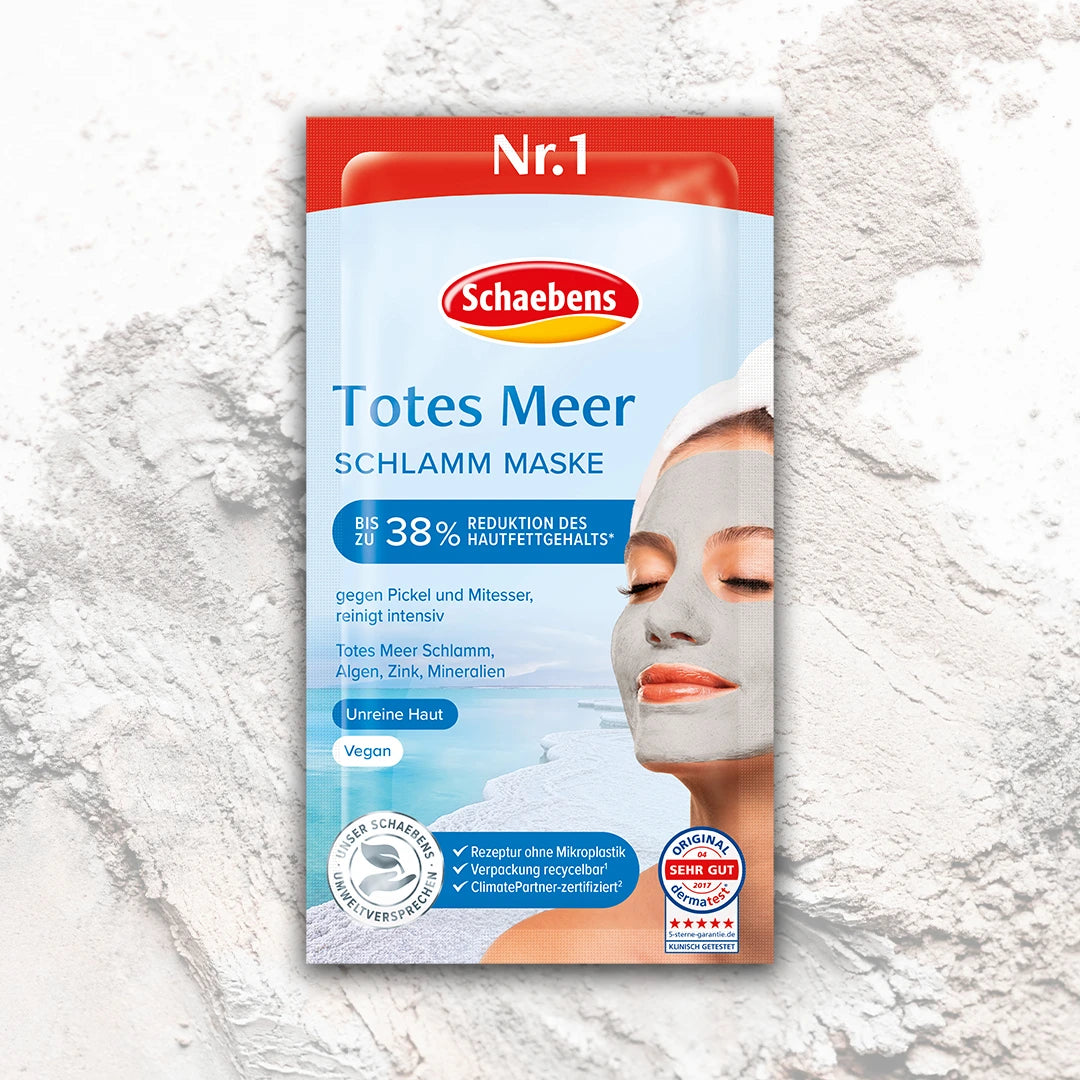 Schaebens Deeply Purifying Dead Sea Mud Face Mask for a Healthy & Pure Skin