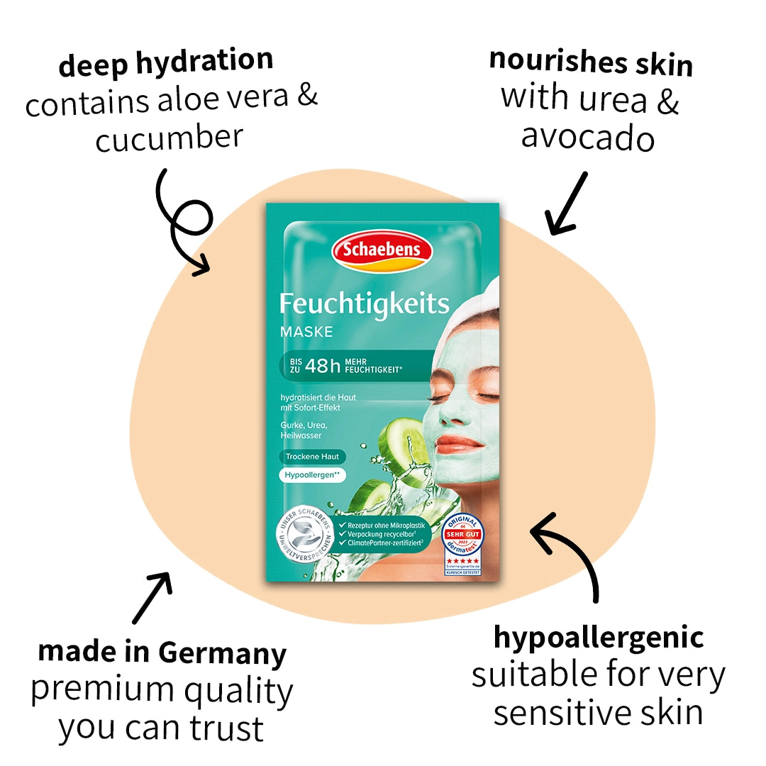 Schaebens Deep Hydration Face Mask for a Replenished Skin