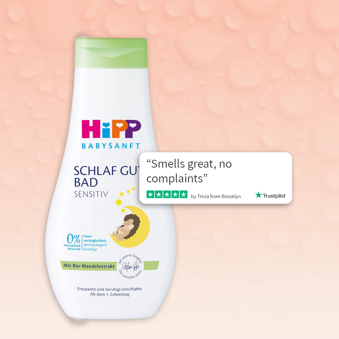 HiPP Sleep Well Bath – For Sensitive Baby Skin (350ml)