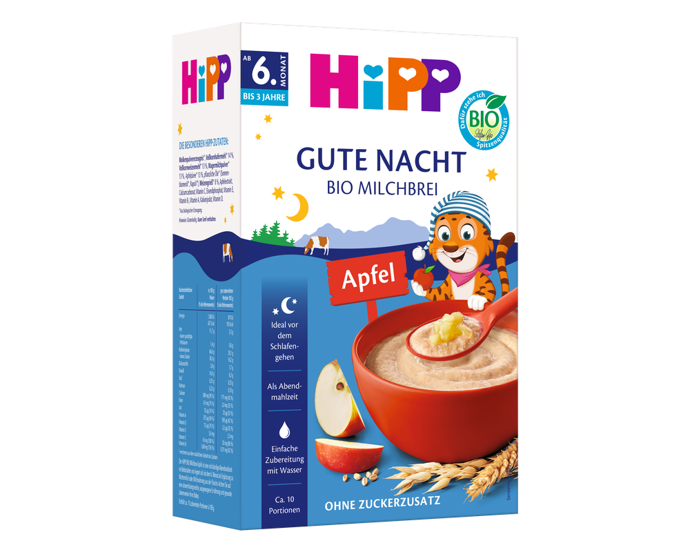 HiPP Oat & Apple Milk Porridge