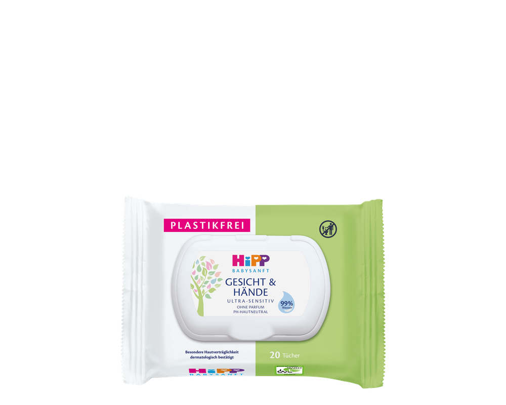 HiPP Face & Hand Wipes