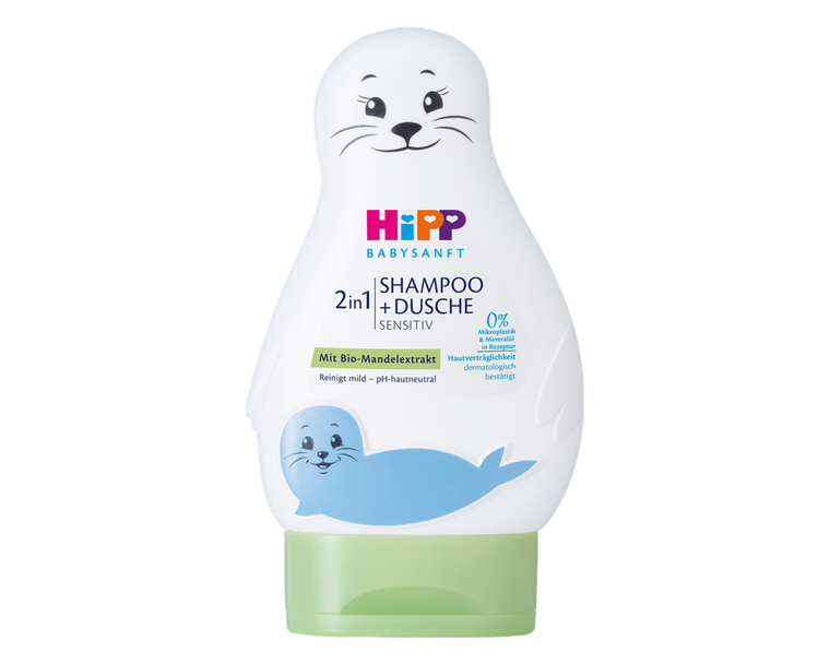 HiPP Hair & Body Wash – For Sensitive Baby Skin (200ml)