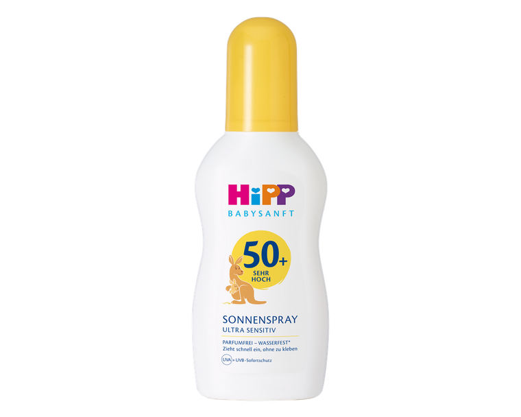 HiPP Baby Sunscreen Spray SPF 50+ | Water Resistant & Ultra Sensitive | 150ml