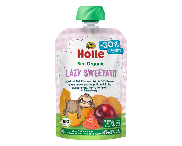 Holle Lazy Sweetato - Organic Veggie Pouches 6+ months (100g)