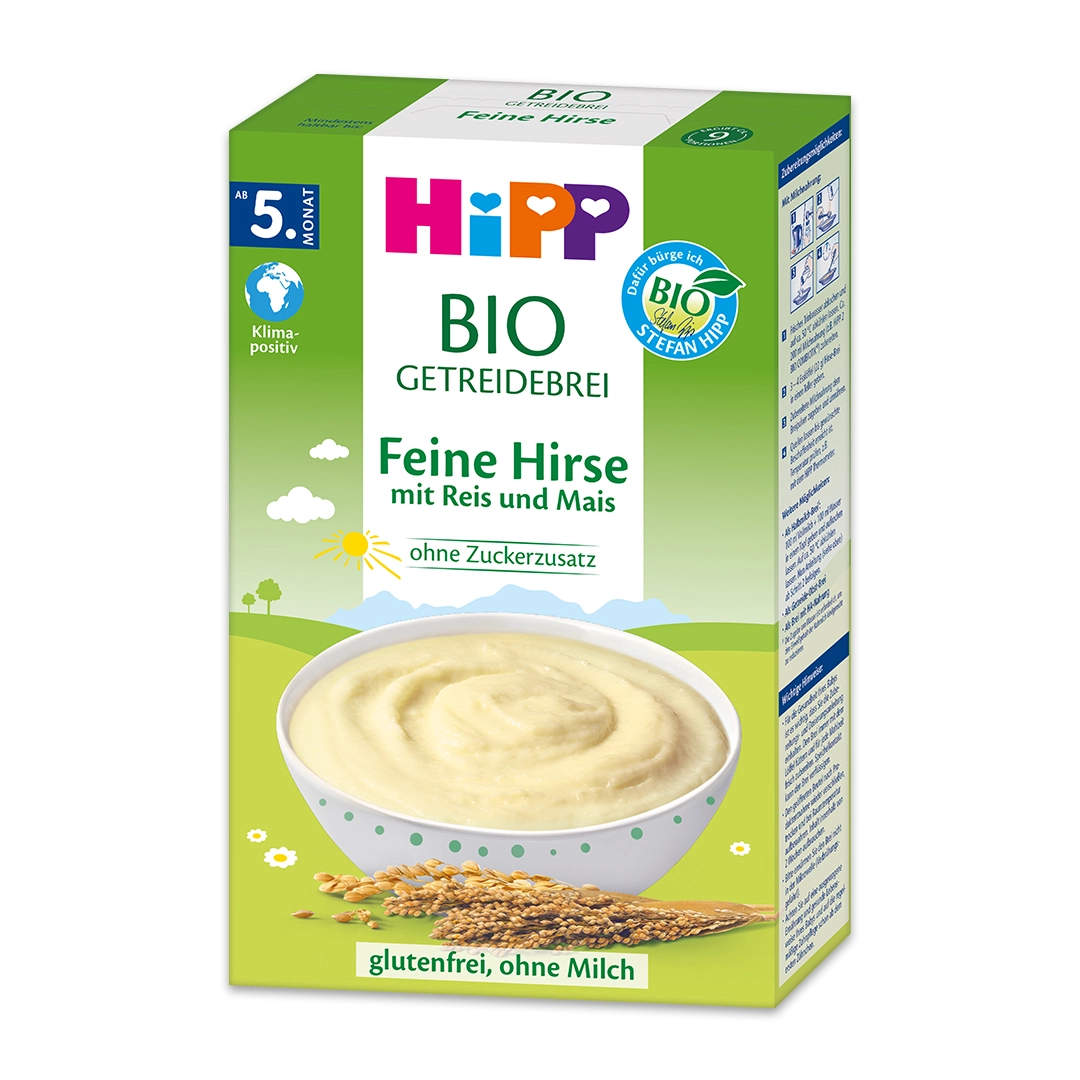 HiPP Organic Cereal Porridge - Millet with Rice & Corn | littleformula